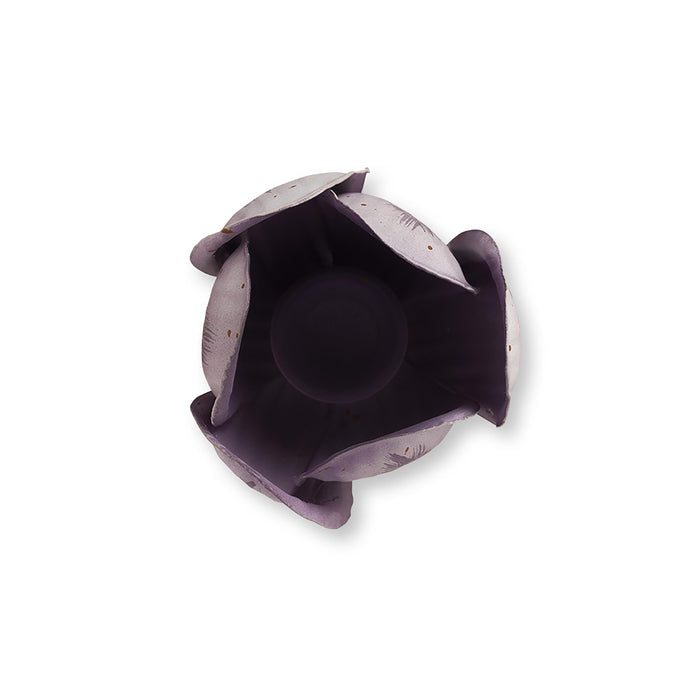 Pip Studio - Tulpen Kandelaar - Woonaccessoire - Lila - 21cm - 2 stuks