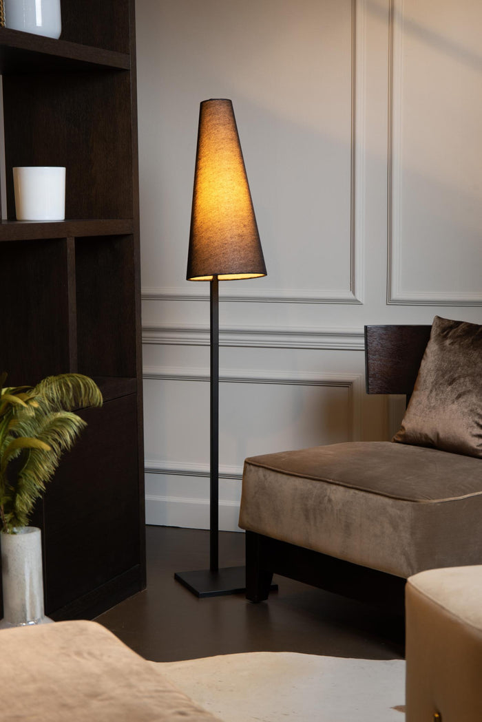 Lucide GREGORY Vloerlamp - Zwart