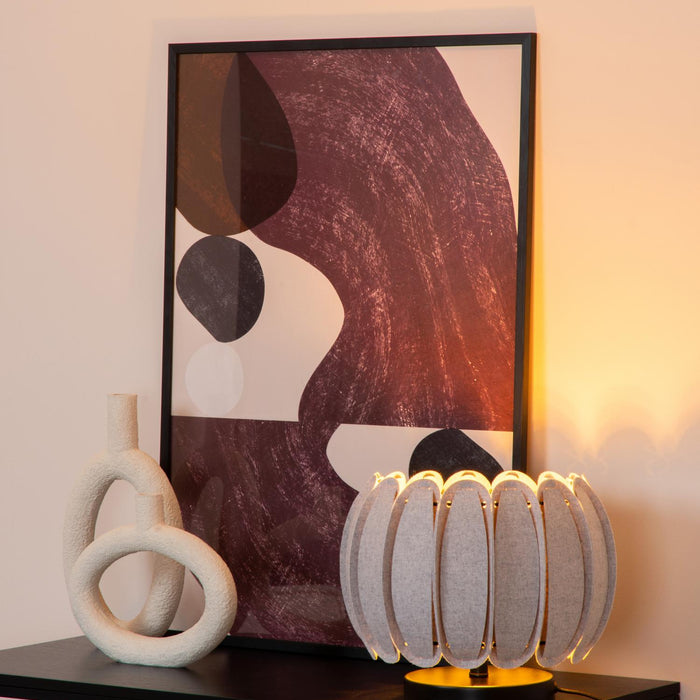 Lucide SPENCER Tafellamp - Grijs