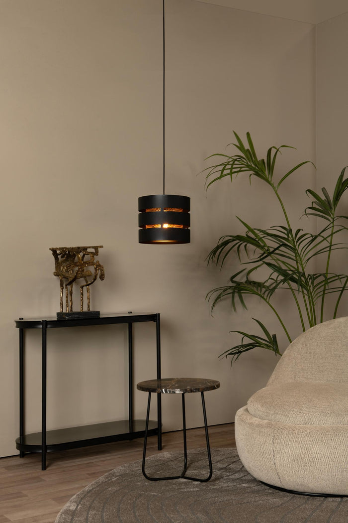 Lucide ROSAS Hanglamp - Zwart