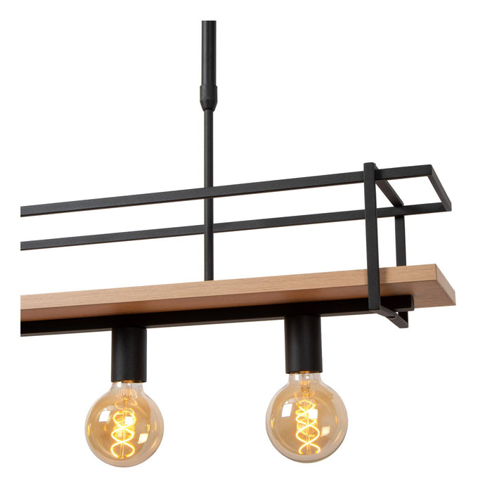 Lucide MILONGA Hanglamp - Zwart