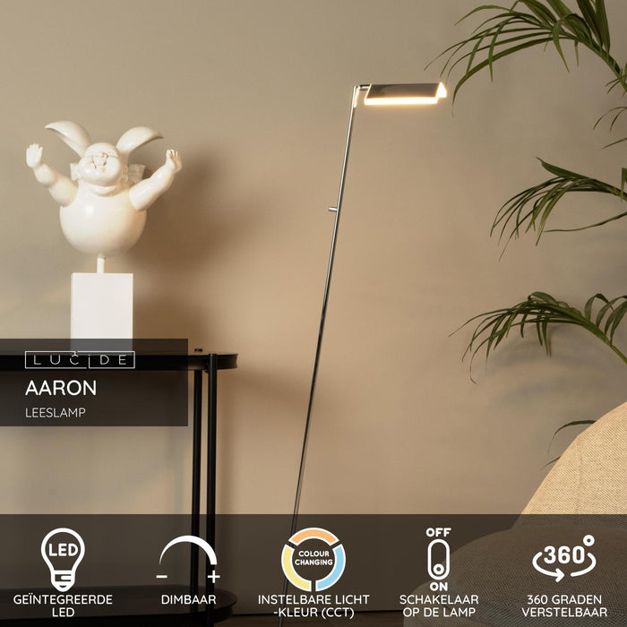 Lucide AARON Leeslamp - Mat Goud | Messing