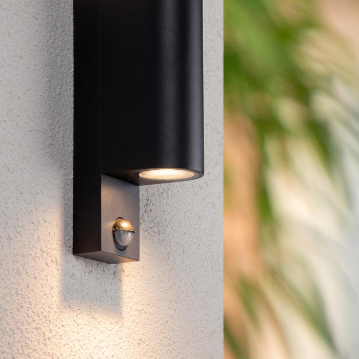 Lucide ZARO IR Wandspot - Zwart