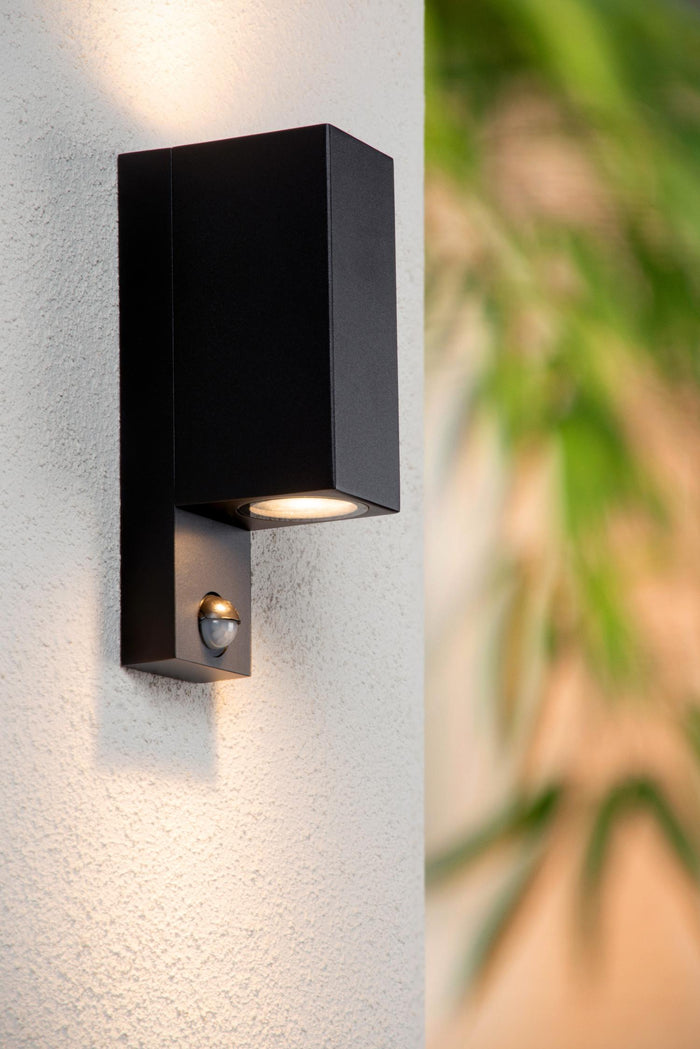 Lucide ZARO IR Wandspot - Zwart
