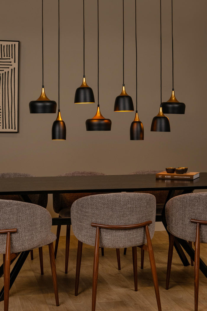 Lucide CHAYANNE Hanglamp - Zwart