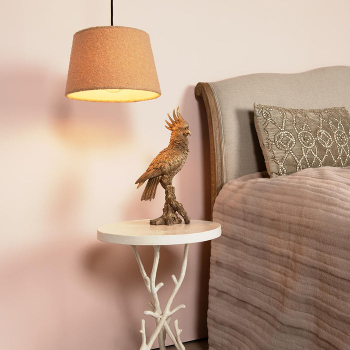 Lucide WOOLLY Hanglamp - Okergeel