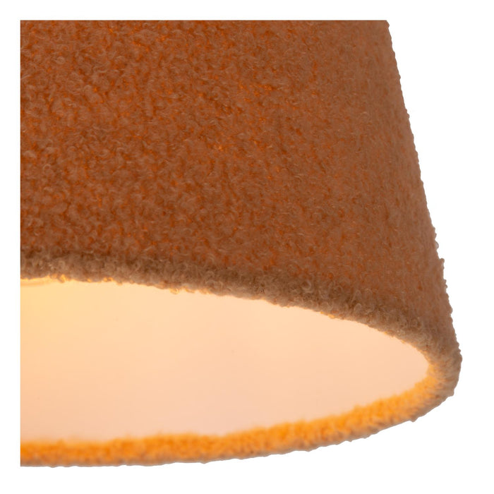 Lucide WOOLLY Hanglamp - Okergeel