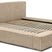 Trae Mobler Melody 140 x 200 cm Gestoffeerd Bed Beige