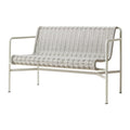 HAY Palissade Cord Tuinbank 2,5-zits met Armleuning - Lichtgrijs