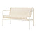 HAY Palissade Cord Tuinbank 2,5-zits met Armleuning - Crème Wit