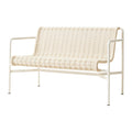 HAY Palissade Cord Tuinbank 2,5-zits met Armleuning - Crème Wit
