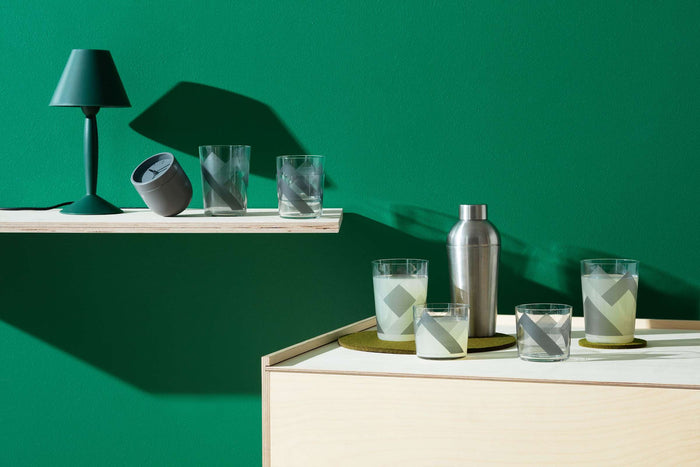 L.S.A. - Peaks Tumbler Glas 310 ml Set van 4 Stuks