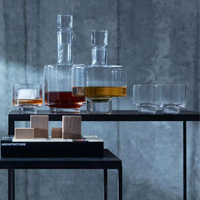 L.S.A. - Metropole Tumbler Glas 300 ml Set van 2 Stuks