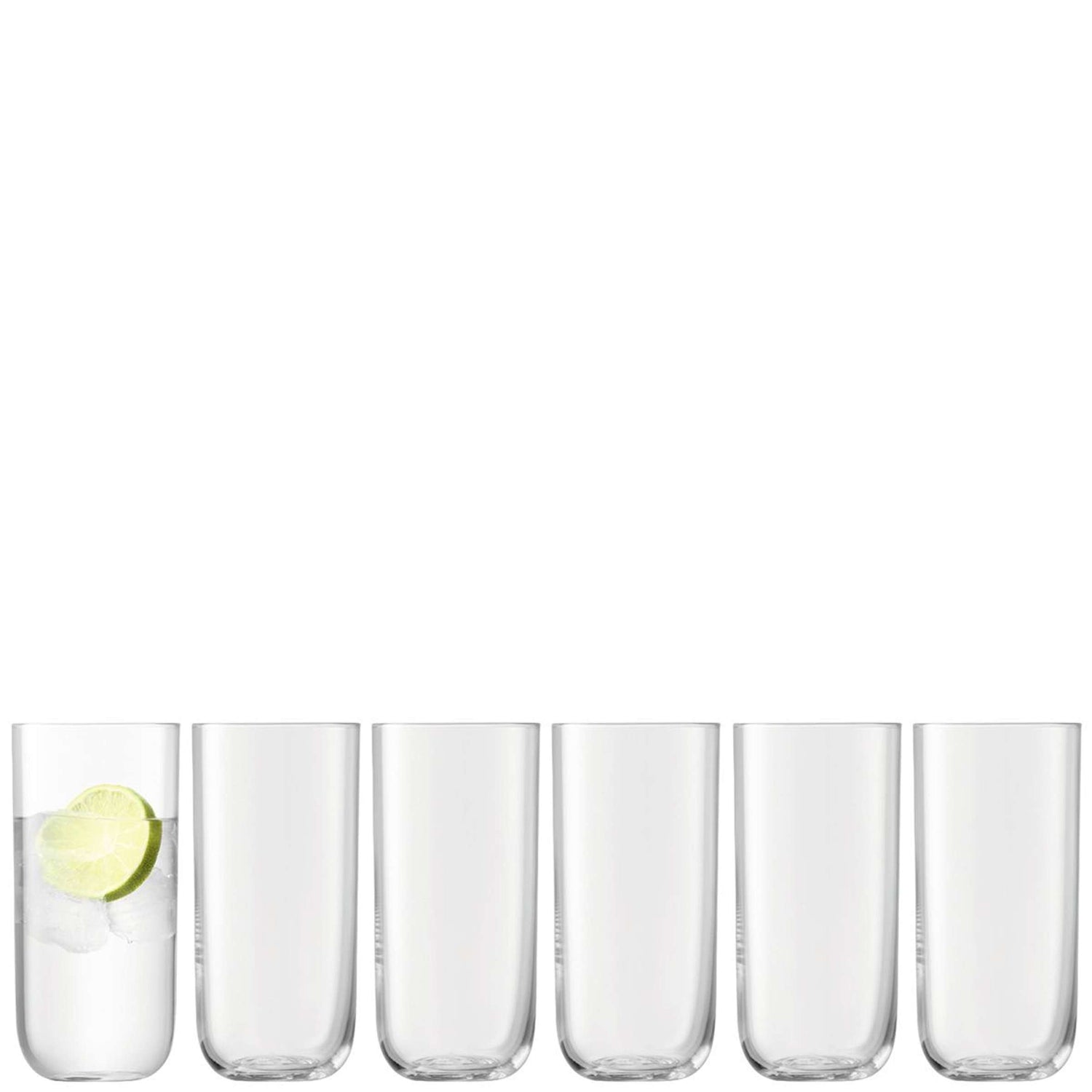 L.S.A. - Uno Tumbler Glas 490 ml Set van 6 Stuks