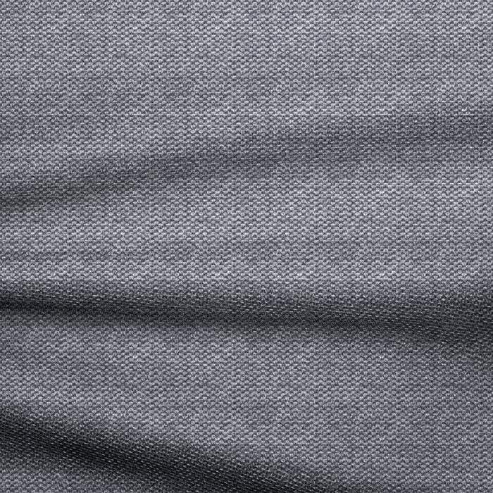 4-zits slaapbank met boxzitting in betongrijze geweven stof