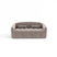 Express slaapbank dunlopillo fluweel taupe 160cm
