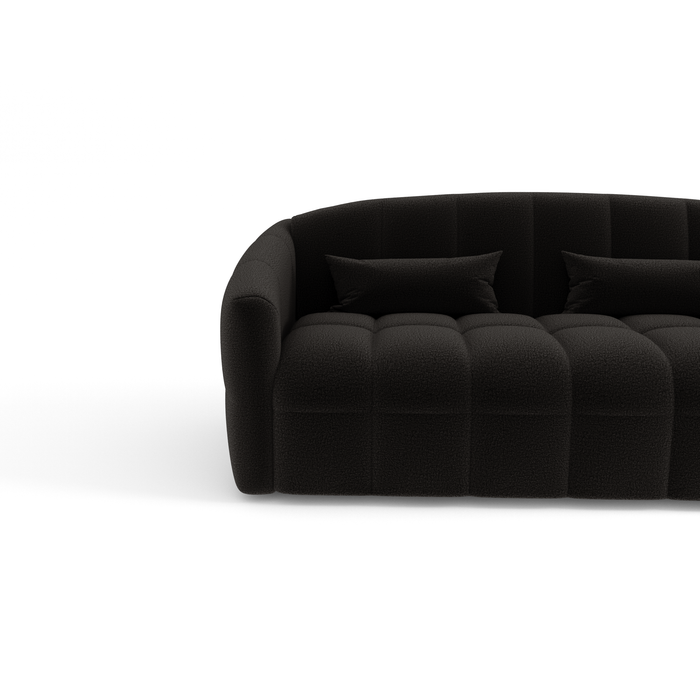 Express slaapbank met donker antracietkleurig lusvormig matras, 160 cm