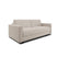 Express slaapbank dunlopillo beige geweven 140cm