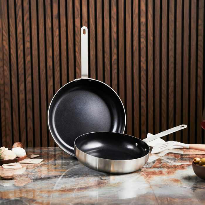 Soenil by ISENVI Combideal 6 delig - Koekenpannen - RVS