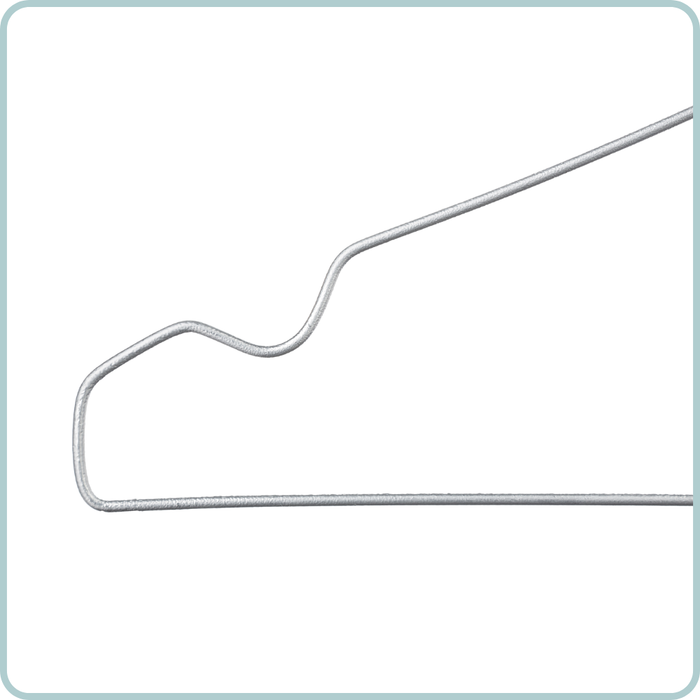 Nordix Kledinghangers set 50 stuks Metaal Draadhanger Kleerhangers