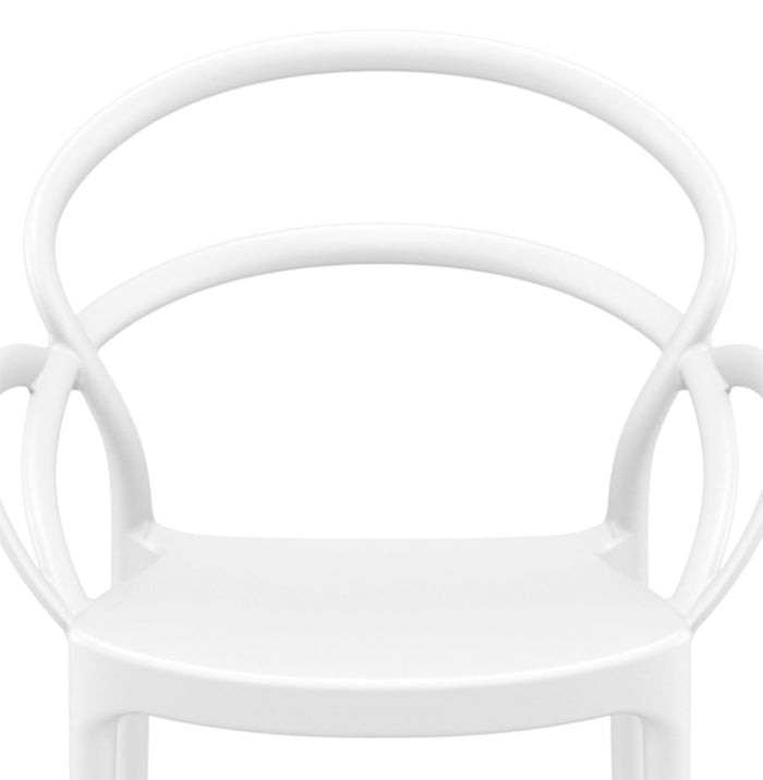 ALTEREGO JULIETTE Terras stoel - Wit