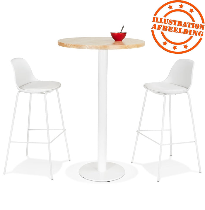 ALTEREGO CORTADO Ronde tafelpoot - Wit