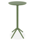 ALTEREGO GIMLI 60 BAR Opvouwbare hoge tafel - Groen