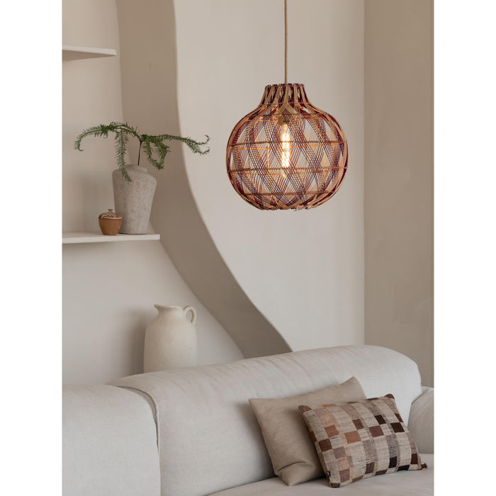 GOOD&MOJO Hanglamp Mendoza - Naturel - Ø35cm
