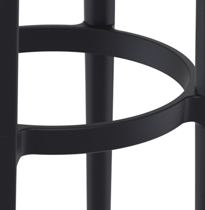 ALTEREGO PEYA Barkruk voor binnen|buiten - Zwart