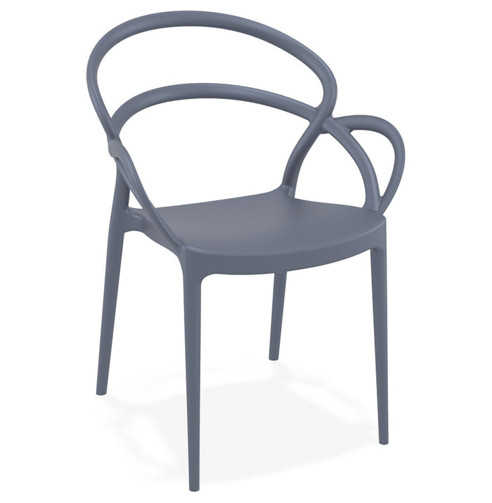 ALTEREGO JULIETTE Terras stoel - Grijs