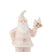 J-Line figuur Kerstman cake - polyresin - wit|roze
