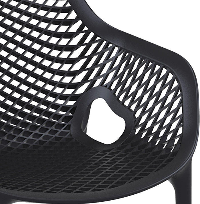 ALTEREGO SISTER Tuinstoel - terras - Zwart