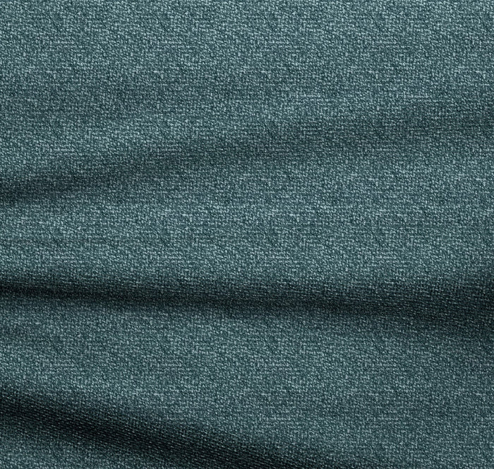 Slaapbank links hoekmatras blauw grijs weef 140cm