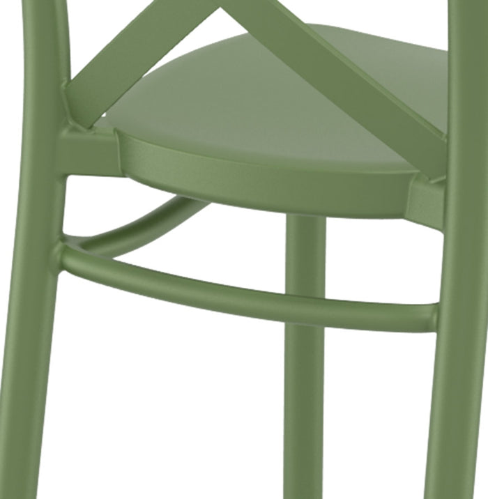 ALTEREGO BERLIOZ Middelhoge snackkruk - Groen