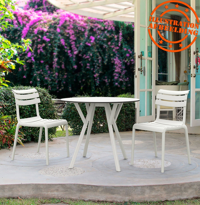 ALTEREGO CHALA Tuin stoel - Wit