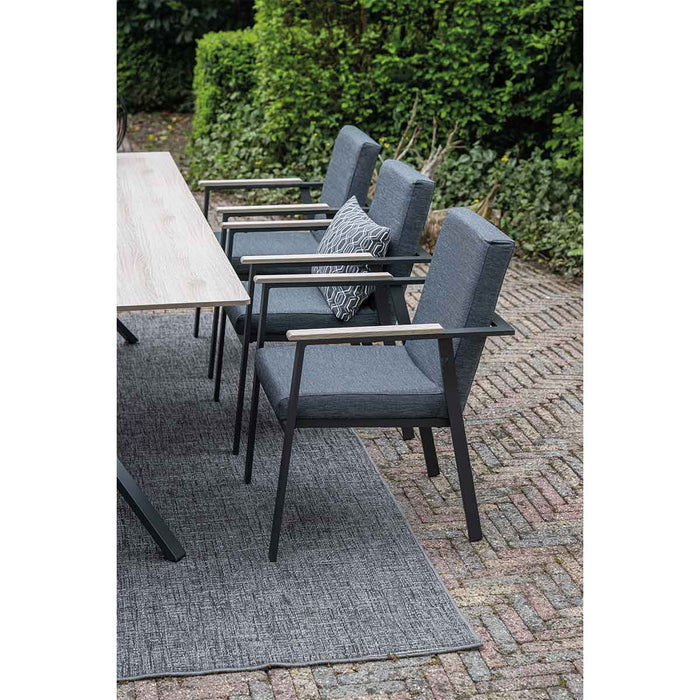 Garden Impressions Angela - Annie tuinset 6-delig - teak look