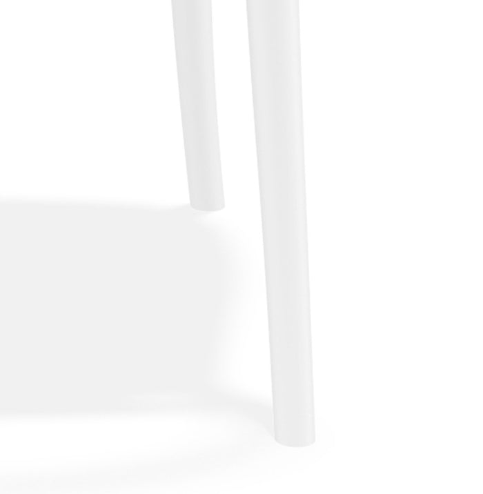 ALTEREGO JAMAR Stapelbare stoel - Wit