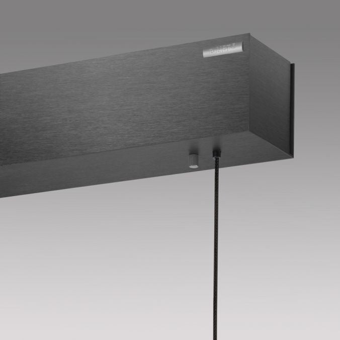 Neuhaus PURE® Hanglamp PURE E-MOTION Grey e-LIFT  120cm incl. Remote
