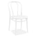 ALTEREGO JAMAR Stapelbare stoel - Wit