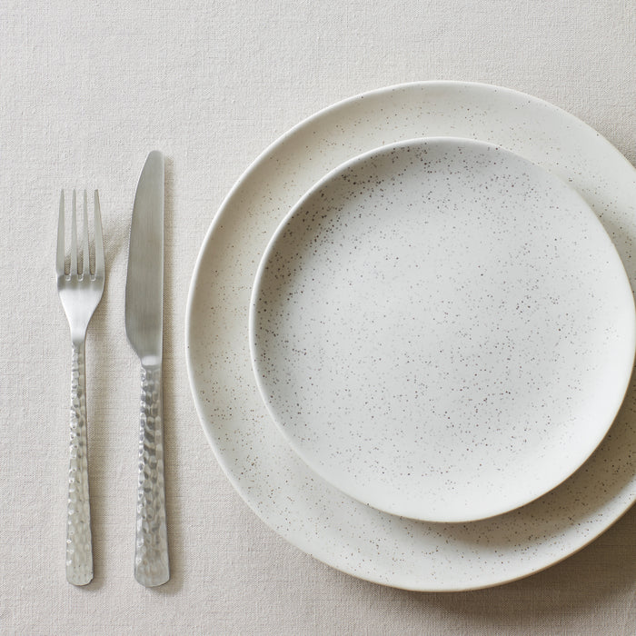 Broste Copenhagen Hune Hammered Bestekset 16-delig - Zilver