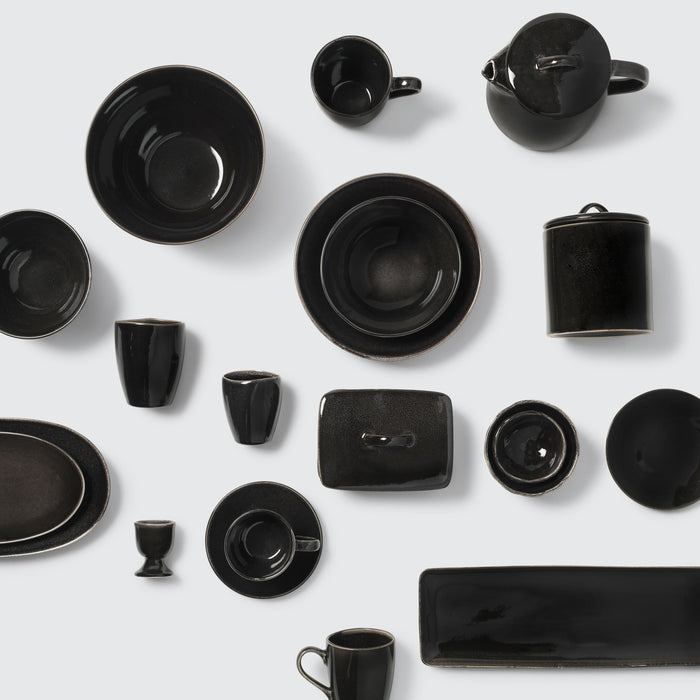 Broste Copenhagen Nordic Serviesset 12-delig - Coal