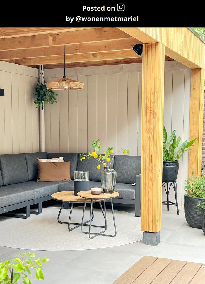 Lucide YUNKAI Hanglamp - Naturel