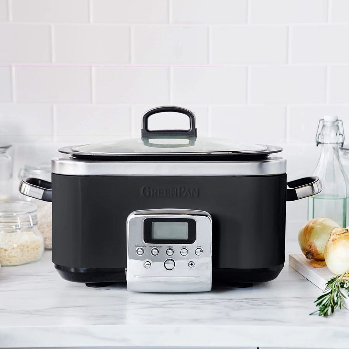 GreenPan Slowcooker Black 6L