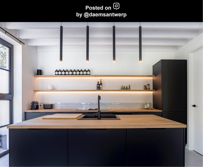 Lucide LORENZ Hanglamp - Zwart