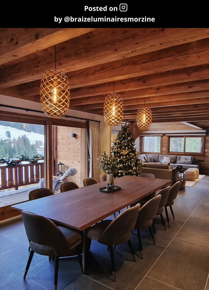 Lucide WOLFRAM Hanglamp - Mat Goud | Messing