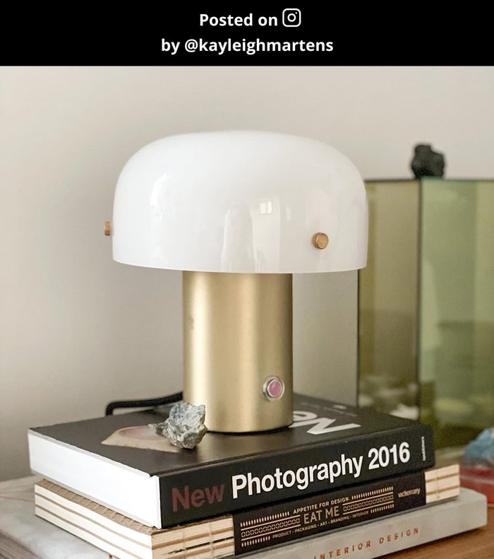 Lucide TIMON Tafellamp - Mat Goud | Messing