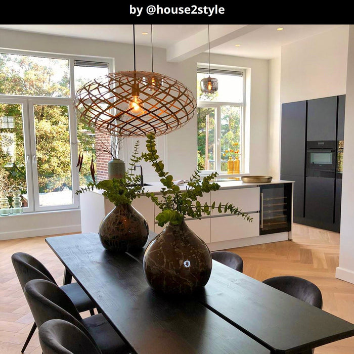 Lucide WOLFRAM Hanglamp - Mat Goud | Messing