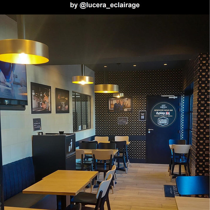 Lucide GIADA Hanglamp - Mat Goud | Messing