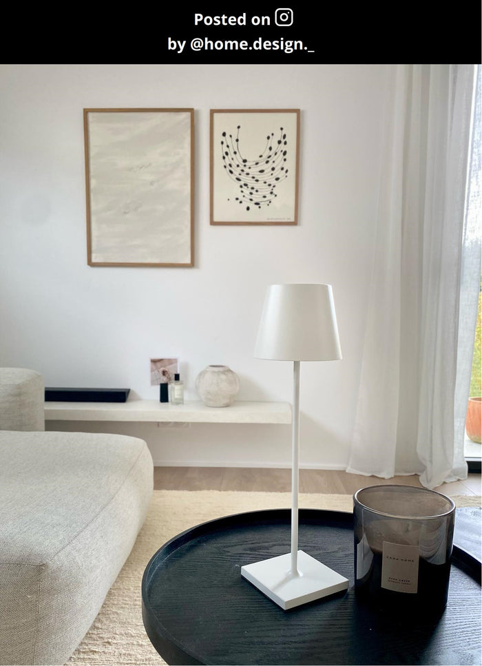 Lucide JUSTINE Tafellamp - Wit