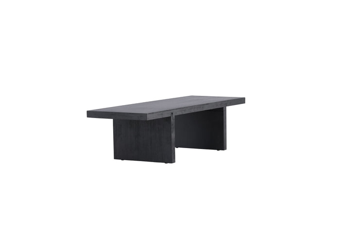 Fjôrd - Salontafel Zwart 120cm - Rubberhout - Yakunik
